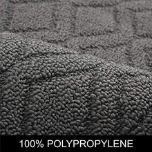 Load image into Gallery viewer, COSY HOMEER 48x20 Inch/30X20 Inch Kitchen Rug Mats Made of 100% Polypropylene 2 Pieces Soft Kitchen Mat Specialized in Anti Slippery and Machine Washable (Grey)
