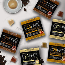 Load image into Gallery viewer, Bestpresso Coffee for Nespresso Original Machine 120 pods Certified Genuine Espresso Variety Pack Caramel, Vanilla and Chocolate, Pods Compatible with Nespresso Original

