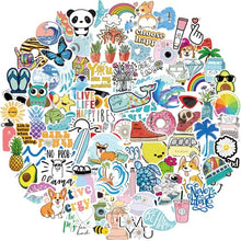 Load image into Gallery viewer, Stickers for Water Bottles, 100 Pack/PCS Cute Vsco Vinyl Aesthetic Waterproof Stickers Laptop Hydroflask Skateboard Computer Stickers for Teens Kids Girls
