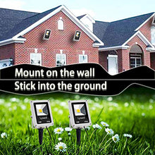 Load image into Gallery viewer, Lysed 10W Low Voltage LED Landscape Lights, Flood Light Outdoor 12V Super Warm White (1000LM) IP66 Waterproof Garden Pathway Lighting Wall Tree Flag Spotlights with Spike Stand (10 Pack)
