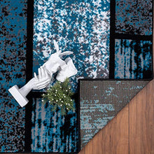 Load image into Gallery viewer, Luxe Weavers Tobis Collection Area Rug 1007 Turquoise 8x10
