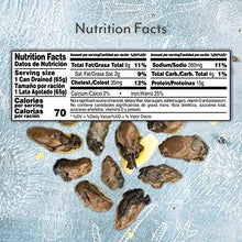 Load image into Gallery viewer, Roland Foods Premium Smoked Petite Oysters in Oil, Wild Caught, 3 Oz Tin (pack of 10)
