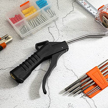 Load image into Gallery viewer, 8 Pieces Power Air Blow Tools Air Nozzle Blower Gun Pistol Grip Air Blow Tool Air Compressor Accessories for Industrial Household Mechanics Compressor Air Blow

