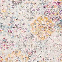 Load image into Gallery viewer, Safavieh Madison Collection MAD611F Bohemian Chic Vintage Distressed Area Rug, 8' x 10', Grey/Gold
