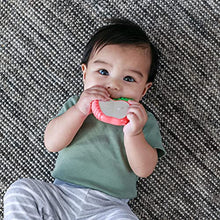 Load image into Gallery viewer, Infantino Lil' Nibblers Vibrating Apple Teether, Soft-Textured Silicone for Sensory Exploration, Teething Relief, Helps Soothe Sore Gums, Babies &amp; Toddlers, Multi, 12 Case
