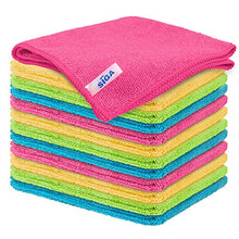 Load image into Gallery viewer, MR.SIGA Microfiber Cleaning Cloth,Pack of 12,Size:12.6" x 12.6"

