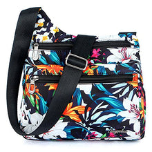 Load image into Gallery viewer, STUOYE Nylon Multi-Pocket Crossbody Purse Bags for Women Travel Shoulder Bag (1901 Lily)
