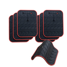 Load image into Gallery viewer, Car Scratch Protector for Trunk Bike Rack, Anti-Scratch Anti-Collision Non-Slip Silicone Pads, Car Paint Protective Pads Car Tire Pattern Non-Slip, Bike Car Rack Accessories(6 Pack)
