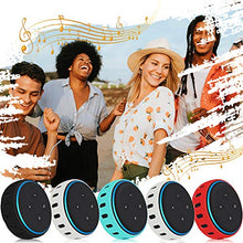 Load image into Gallery viewer, Silicone Case for Amazon Echo Dot 3rd Generation, Smart Speaker Cover Protective Holder Skin Sleeve Stand Light Weight Soft Shockproof Cases Accessories Protector-Glow Blue
