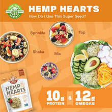 Load image into Gallery viewer, Manitoba Harvest Hemp Hearts Raw Shelled Hemp Seeds, 1lb; with 10g Protein &amp; 12g Omegas per Serving, Non-GMO, Gluten Free - Packaging May Vary
