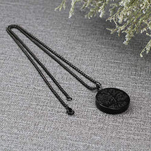 Load image into Gallery viewer, COAI Mens Womens Religious Jewelry Obsidian Stone Tree of Life Pendant Necklace
