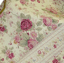 Load image into Gallery viewer, Greenland Home Antique Rose Throw Blanket, Full, Ecru
