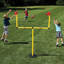 Load image into Gallery viewer, Franklin Sports Youth Football Goal Post Set - Kids Football Easily Adjustable Field Goals - Includes 2 Goal Posts - Perfect for Ages 4+ Backyard Play
