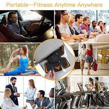 Load image into Gallery viewer, Antmona Abs Stimulator, Muscle Toner - Abs Stimulating Belt- Abdominal Toner- Training Device for Muscles- Wireless Portable to-Go Gym Device- Muscle Sculpting at Home- Fitness Equipment, Black
