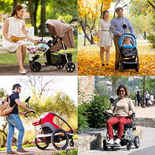 Load image into Gallery viewer, Stroller Phone Holder, Universal Gooseneck Flexible Long Arm Lazy Hands Free Phone Mount Clamp, Stroller Clamp Compatible with iPhone,Android, Galaxy, 360 Degree Rotation,Perfect for Moms on The Go
