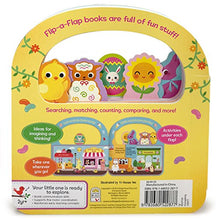 Load image into Gallery viewer, Happy &amp; Hoppy - Children's Flip-a-Flap Activity Board Book for Easter Baskets and Springtime Fun, Ages 1-5
