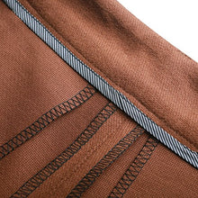 Load image into Gallery viewer, Tanming Women's Thick Wool Blend Cropped Wide Leg Pant Trousers (Small, Brown)
