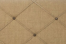 Load image into Gallery viewer, 19.75” x 15.75" Natural Tan Burlap Covered with Criss-Cross Twine Bulletin Picture &amp; Memo Board
