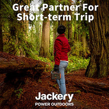 Load image into Gallery viewer, Jackery Portable Power Station Explorer 160, 167Wh Lithium Battery Solar Generator (Solar Panel Optional) Backup Power Supply with 110V/100W(Peak 150W) AC Outlet for Outdoors Camping Fishing Emergency
