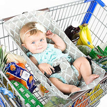 Load image into Gallery viewer, BINXY BABY Shopping Cart Hammock | The Original | Holds All Car Seat Models | Ergonomic Infant Carrier + Positioner
