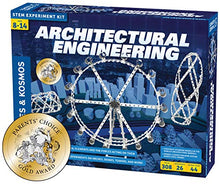 Load image into Gallery viewer, Thames &amp; Kosmos Architectural Engineering | Science Experiment &amp; Model Building Kit | Build 26 Models of Structures &amp; Structural Elements | A Parents' Choice Gold Award Winner 14.6 Inches

