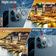 Load image into Gallery viewer, Ferilinso 2 Pack Screen Protector for iPhone 12 Pro Max with 2 Pack Camera Lens Protector [Tempered-Glass] [Military Protective] [HD Clear] [Case Friendly] [Anti-Fingerprint]
