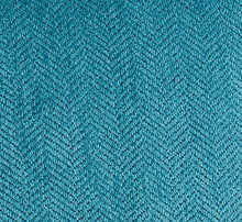 Load image into Gallery viewer, Roundhill Furniture Pisano Teal Blue Fabric Armless Contemporary Accent Chair with Kidney Pillow, Single
