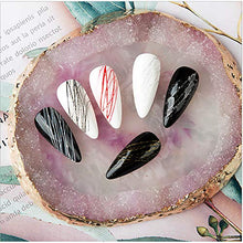 Load image into Gallery viewer, Yelna 6 Colors Spider Gel Nail Polish Matrix Gel Nail Painting Drawing Line DIY Patterns Design Soak Off LED UV Gel Nail Art Decoration Kit with Nail Brush

