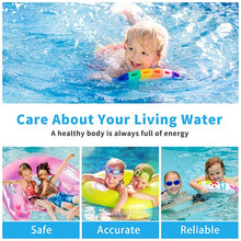 Load image into Gallery viewer, SuperCheck Salt Test Strips for Testing Sodium Chloride Content in Pool and Spa, 0-6000 ppm, Saltwater Pool Test Strips, Measure Salt Level in Saltwater Chlorine Generator Pool System, Salt Test Kits
