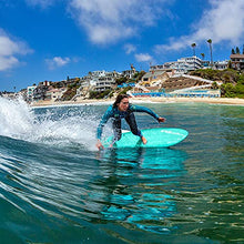 Load image into Gallery viewer, Wavestorm -Soft Top Foam 5'6" Surfboard/Fish Swallow Tail Surfboard for Beginners and All Surfing Levels Youth Complete Set Includes Leash and Multiple Fins (AZ21-WSSF560-TRQ)
