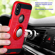 Load image into Gallery viewer, CELZEN - for T-Mobile REVVL 4 (6.22") 5007W - Phone Case w/Ring Stand - RS2 Navyblue

