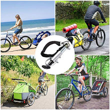 Load image into Gallery viewer, JAOK Universal Bicycle Trailer Hitch，Bike Trailer Coupler Attachment Hitch Quick Release Steel Linker Connector for Child Pet Cargo Bike Trailers
