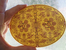 Load image into Gallery viewer, Cosmic Consciousness Enlightenment, Spirit Connection, Peak Performance, Present Moment Awareness, Geometric Copper Antenna - Powerforms Super Cell 6" x 4.5"
