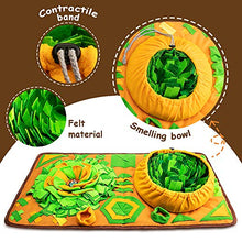 Load image into Gallery viewer, AWOOF Snuffle Mat for Large Dogs, Interactive Dog Puzzle Toys, Enrichment Snuffle Mats Feed Games Encourages Natural Foraging Skills for Cats Dogs Bowl Travel Use, Dog Treat Dispenser Stress Relief
