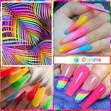 Load image into Gallery viewer, Saviland Poly Nail Gel Kit - Neon Glow in the Dark Poly Nail Gel Nail Extension Gel Builder Gel Nail Enhancement Manicure Kit
