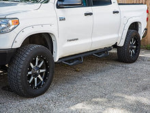 Load image into Gallery viewer, Havoc HS2 Black Hoop Nerf Bars Truck Steps (fits Only) 2014-2018 Chevy Silverado GMC Sierra 1500 Crew Cab
