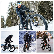 Load image into Gallery viewer, FEIXIANG Men's Thermal Cycling Pants, Winter Bike Fleece Lined Tights 4D Padded Cold Weather Outdoor Biking Bicycle Leggings (Green, XX-Large)

