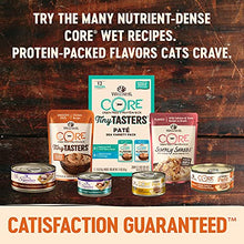 Load image into Gallery viewer, Wellness CORE Tiny Tasters Wet Cat Food, Complete &amp; Balanced Natural Pet Food, Made with Real Meat, 1.75-Ounce Pouch, 12 Pack (Adult Cat, Chicken Pate)

