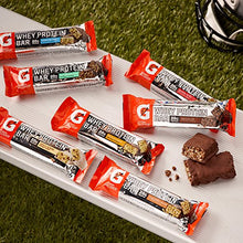 Load image into Gallery viewer, Gatorade Whey Protein Bars, Variety Pack, 2.8 oz bars (Pack of 18)
