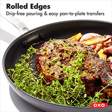 Load image into Gallery viewer, OXO Good Grips Pro Nonstick Dishwasher Safe Black Frying Pan, 12"
