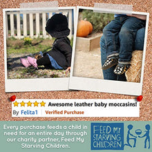 Load image into Gallery viewer, BirdRock Baby Moccasins - 30+ Styles for Boys &amp; Girls! Every Pair Feeds a Child (US 5.5, Brown)
