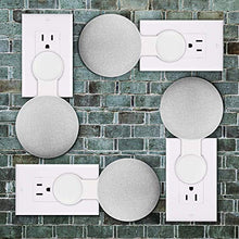 Load image into Gallery viewer, Google Home Mini Wall Mount Holder, Caremoo Space-Saving Design AC Outlet Mount, Perfect Cord Management for Google Home Mini Voice Assistant (White, 3 Pack)
