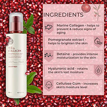 Load image into Gallery viewer, The Face Shop Pomegranate &amp; Collagen Volume Lifting Emulsion | Deep Revitalizing Emulsion for Moisture Barrier Strengthening | Plump &amp; Smoothen Your Skin, 4.7 Fl Oz
