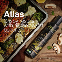 Load image into Gallery viewer, Organic Extra Virgin Olive Oil Spray, Polyphenol Rich Moroccan Oil, Cooking Spray Non Stick, Cold Pressed EVOO Oil, Hydroxytyrosol Keto Olive Oil, 5.4 fl oz. Bottle, Pack of 3
