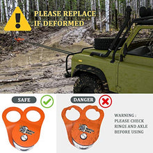 Load image into Gallery viewer, TICONN 10 Ton Winch Snatch Block Towing Pulley Blocks 22,000 LBS Capacity, Offroad Recovery Accessory for Truck, Tractor, ATV &amp; UTV
