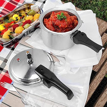 Load image into Gallery viewer, Serlium Small Pressure Cooker, 3 Liter Aluminum Alloy Pressure Cooker 18cm/7inch Bottom 3L Mini Pressure Cooker for Gas Stove Induction Cooker
