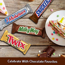 Load image into Gallery viewer, SNICKERS, TWIX, 3 MUSKETEERS &amp; MILKY WAY Full Size Chocolate Candy Bars Variety Mix, 33.31-Ounce 18-Count Box
