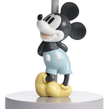 Load image into Gallery viewer, Lambs &amp; Ivy Disney Baby Moonlight Mickey Mouse Lamp with Shade &amp; Bulb - Gray
