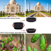 Load image into Gallery viewer, 11 in 1 Cell Phone Camera Lens Kit Wide Angle Lens &amp; Macro Lens+Fisheye Lens+Telephoto Lens+CPL/Flow/Radial/Star/Soft Filter+Kaleidoscope Lens Compatible for iPhone Samsung Sony and Most of Smartphone
