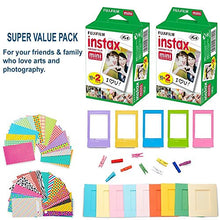 Load image into Gallery viewer, Fujifilm Instax Mini 9 Camera with Fuji Instant Film (40 Sheets) &amp; Accessories Bundle Includes Case, Filters, Album, Lens, and More
